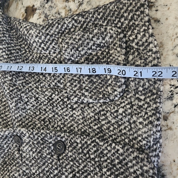 Armani Jeans Black and Gray Tweed Blazer - Picture 6 of 6